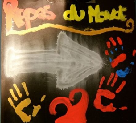 Affiche réalisée par des élèves Afiche realizada por alumnos