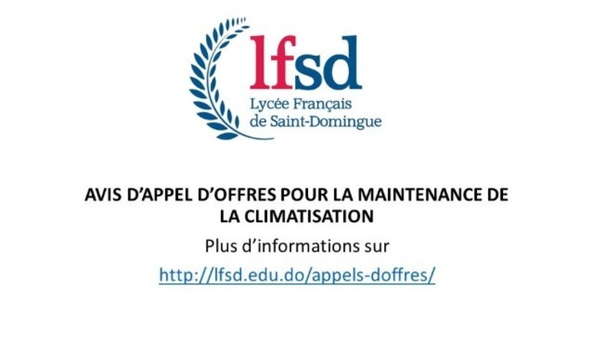 Appel d'offre Maintenance Climatisation