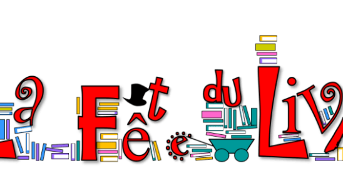 Logo Fete du livre PNG