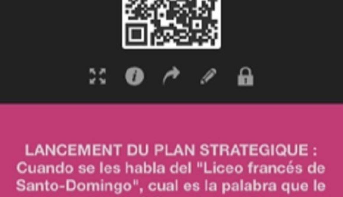 QR Code Nuage de Mot etape 1 consultation Plan strategique Instagram