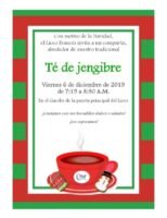 El Tradicional Té de Jengibre del LFSD