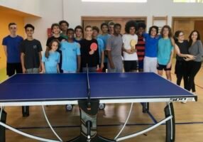 Photo de mise en avant Groupe de l'AS Tennis de table