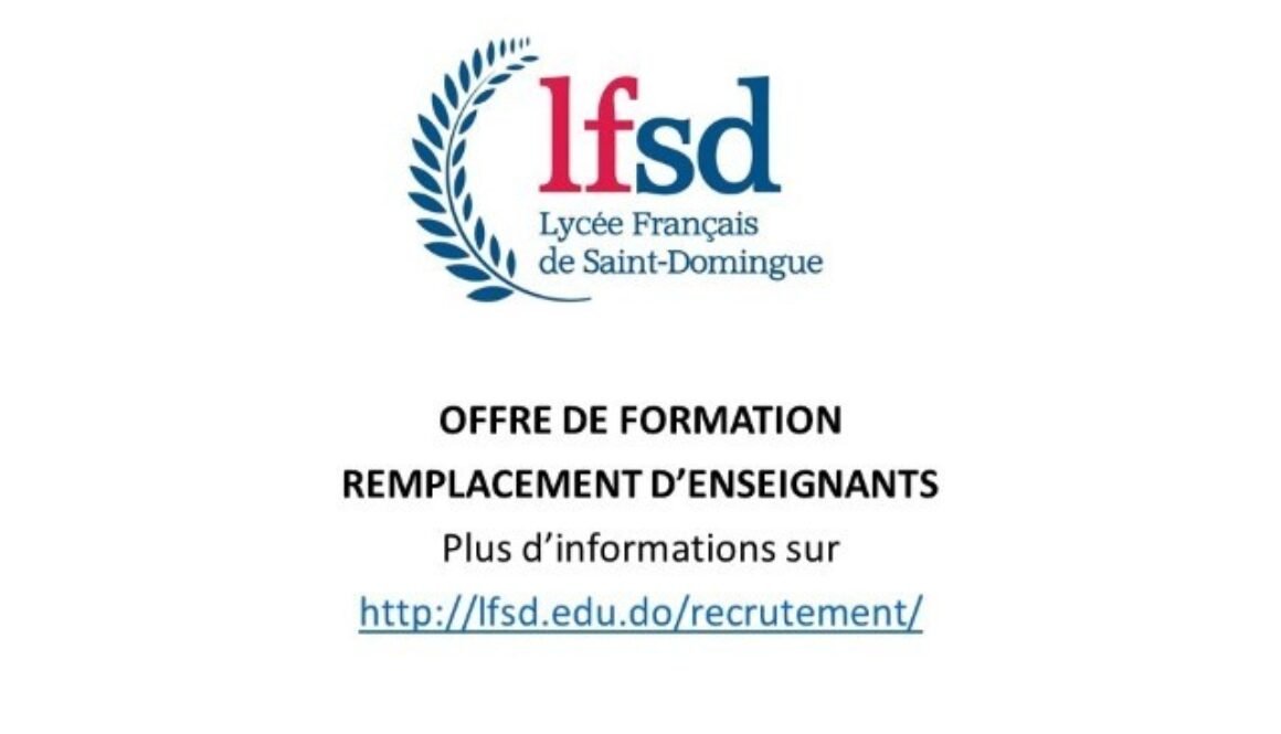 Offre de formation remplacement d'enseignants