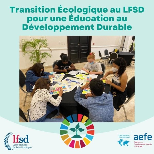 Transición ecológica en el LFSD para una Educación al Desarrollo Sostenible