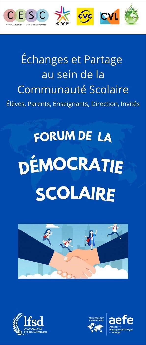1er forum de la démocratie scolaire au LFSD