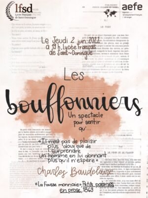 Affiche Theatre 3e A Les Bouffonniers