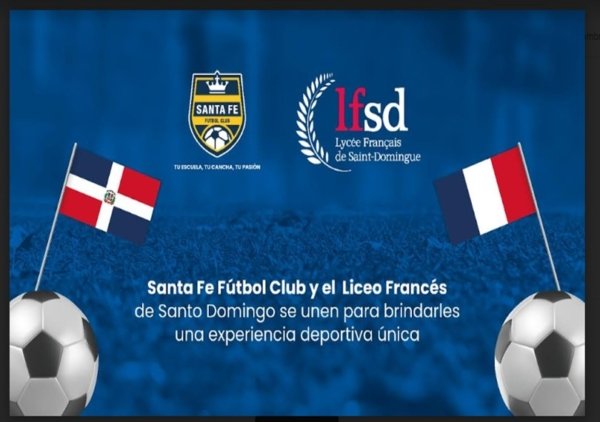 Fiesta del fútbol en colaboración con el Santa Fe Club