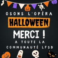 Merci Osons l'opera Halloween