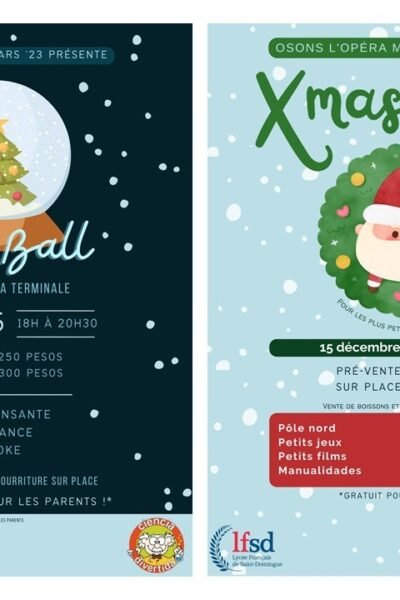 Affiches Fete de Noel 2022