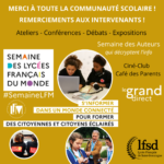 remerciements Semaine LFM Communaute + Intervenants