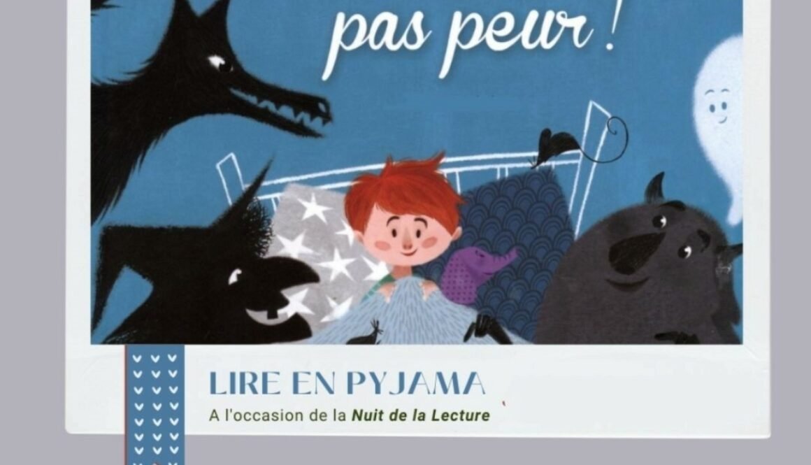 Affiche Lire en Pyjama