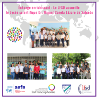 Visite du Lycée Scientifique Salcedo