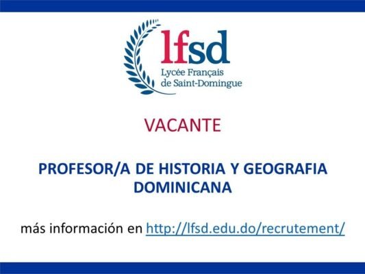 Vacante Prof HG RD Nov 2024