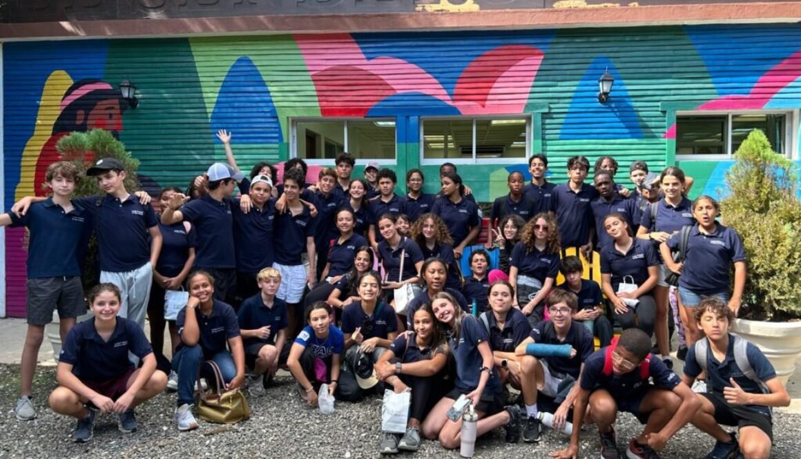 accueil eleves 4e Les Roches Guadeloupe