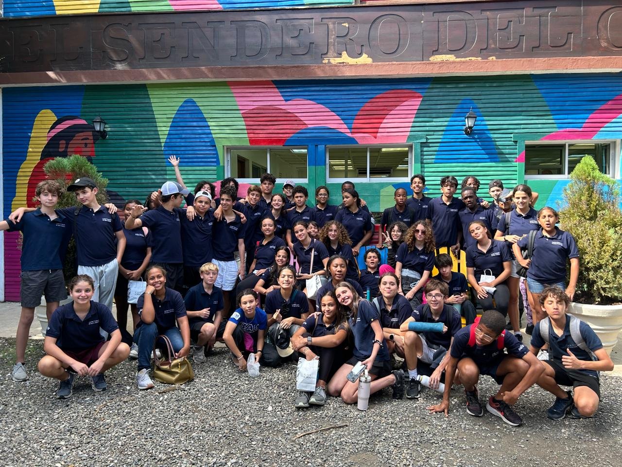 accueil eleves 4e Les Roches Guadeloupe