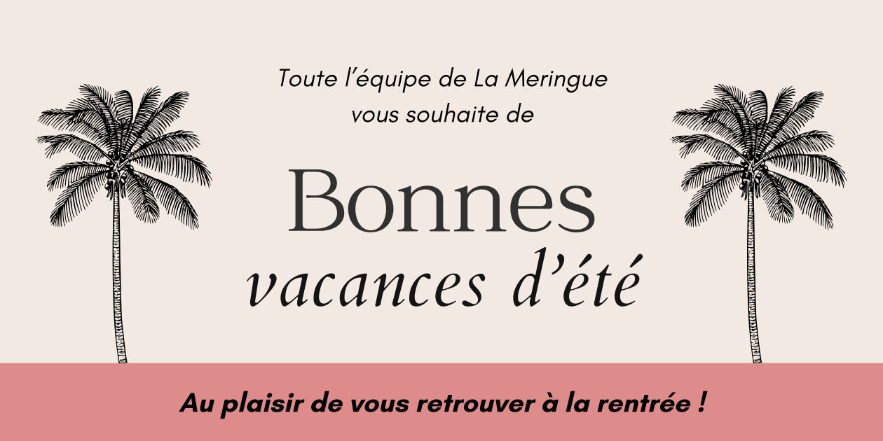 Bannière Bonnes Vacances Cafétéria FR
